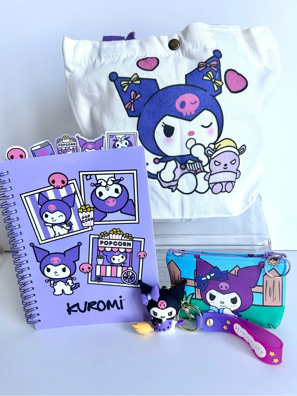 💜(KUR351) Kuromi Adorable 4-Piece Tote Bag Bundle! - Picture 12 of 12